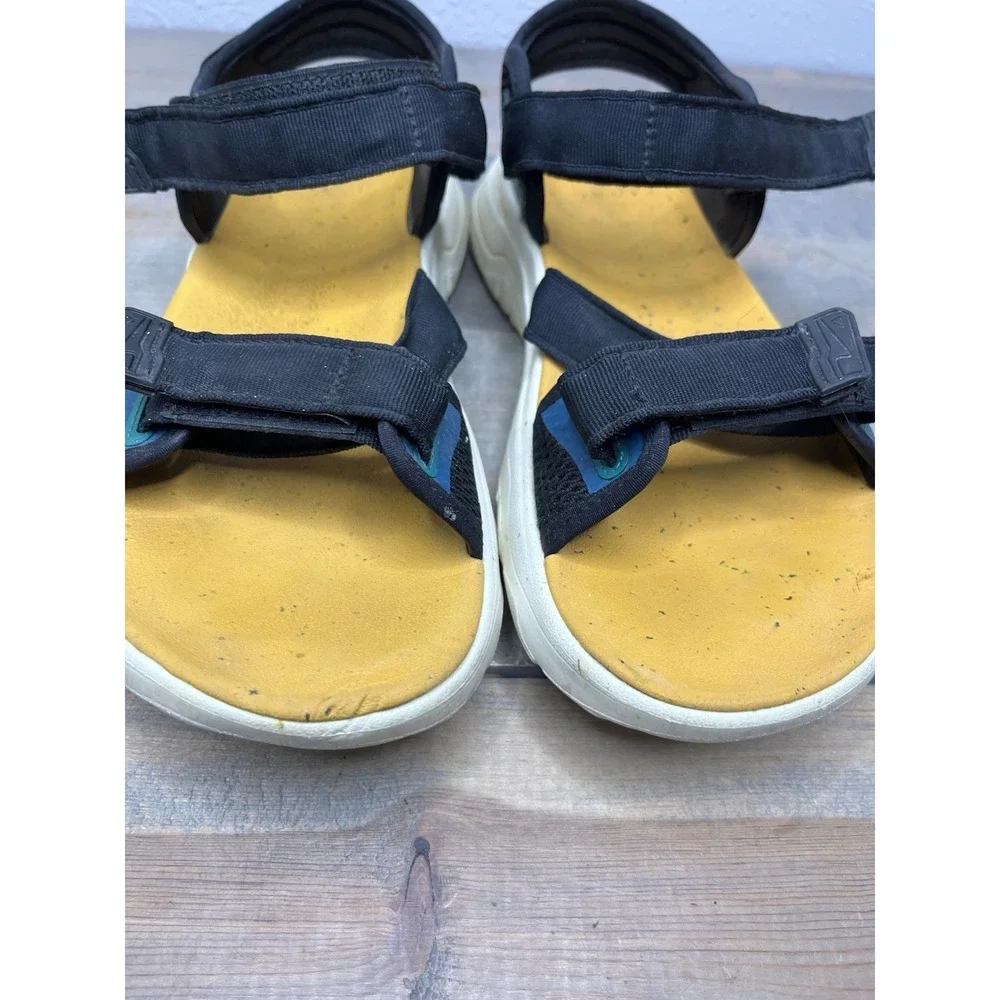 TEVA Zymic Sandal Black /Sunflower‎ 1124049 Mens Size 7